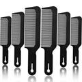 6 pack resistant Haircutting combs, 9 inches Flat top combs