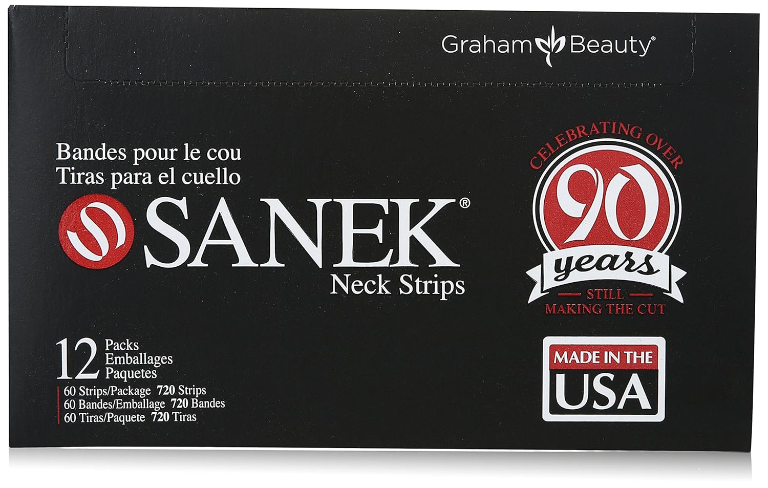 Sanek Display Neck Strips 60 count pack of 12